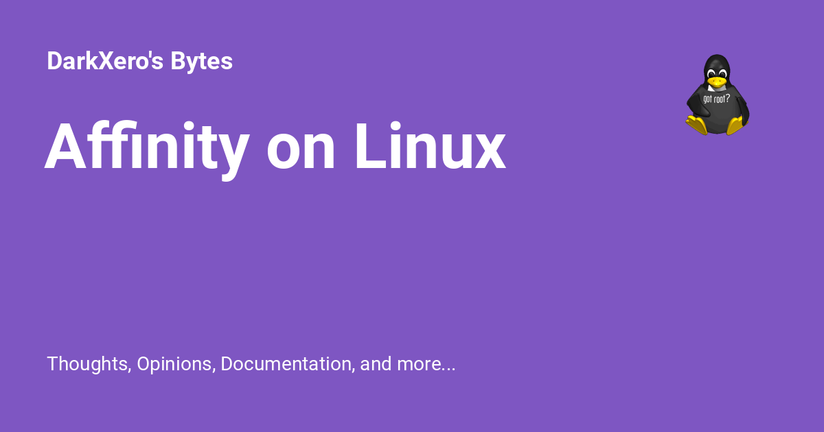 thread affinity linux